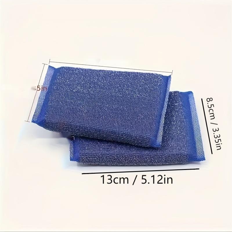 6 Scrub Daddy Pro XL Steel Mesh Scrubbing Pad Heavy‑Duty Durable Rust‑Resistant for Pots & Pans