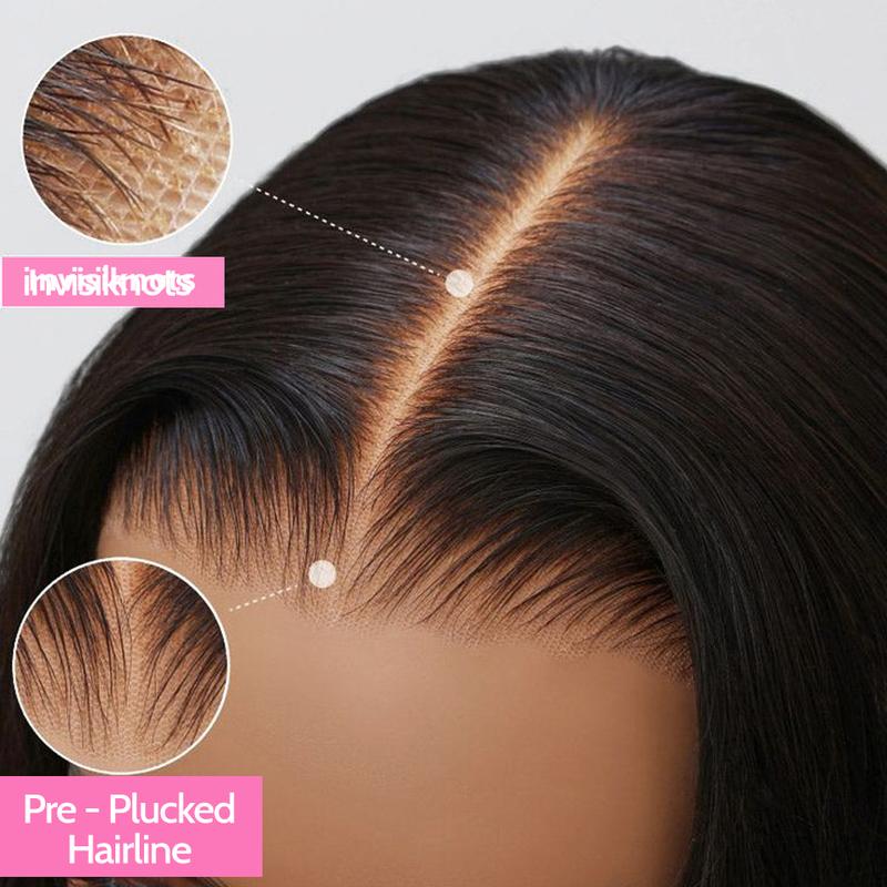 Yawawe Hair Glueless Wig Human Hair Ready To Wear Kinky Curly Glueless Preplucked Wear And Go Wigs HD Lace Front Wigs PreCut pre plucked Lace