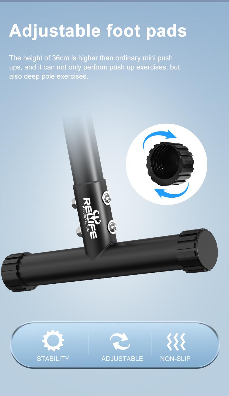 TikTokShopBlackFriday Push Up Bars Strength Training-Workout Stands With Ergonomic Push-up Bracket Board with Non-Slip Sturdy Structure Portable for Home Fitness Trainin