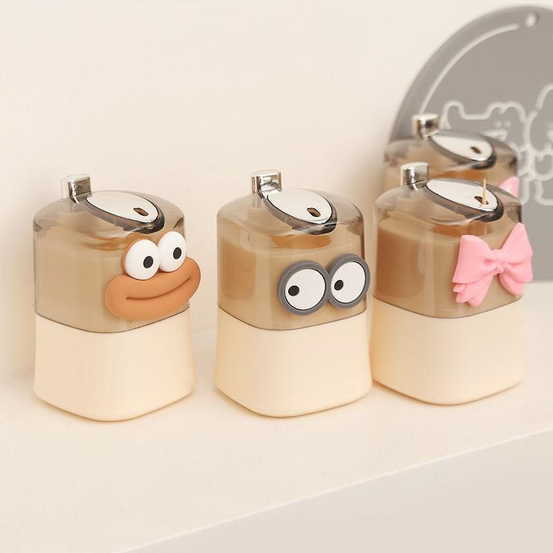Automatic Toothpick Dispenser for Kitchen, Restaurant, Hotel, Cute Self-Populating Toothpick Holder, Creative Cartoon Toothpick Box, Kitchen Organizer