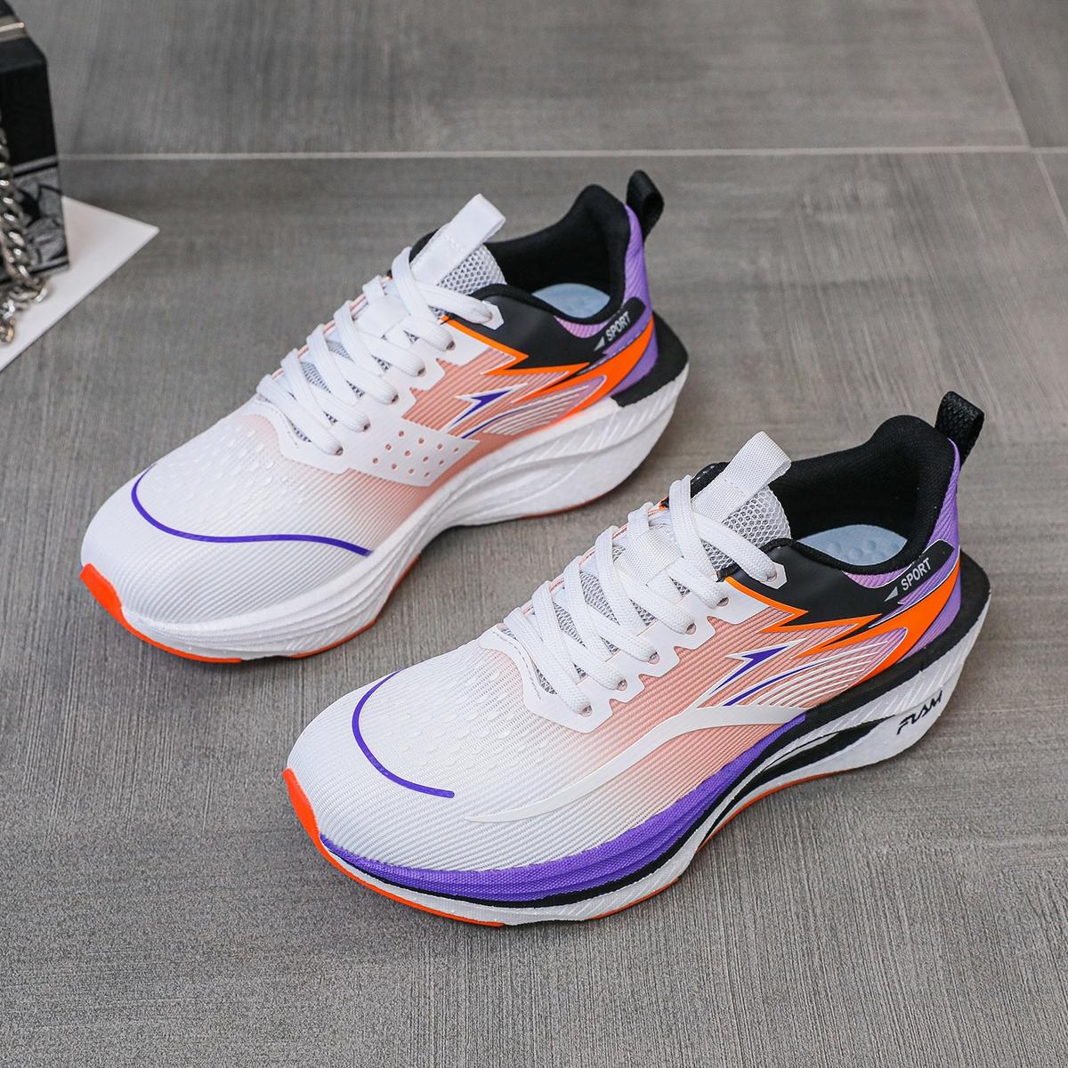 Unisex Spring New Casual Athletic Workout Sneakers Summershoes Comfortable Soft Lightweight Running Thick Sole, Ideal for Men Indoor Gymshoes Outdoor Running Size 36-45