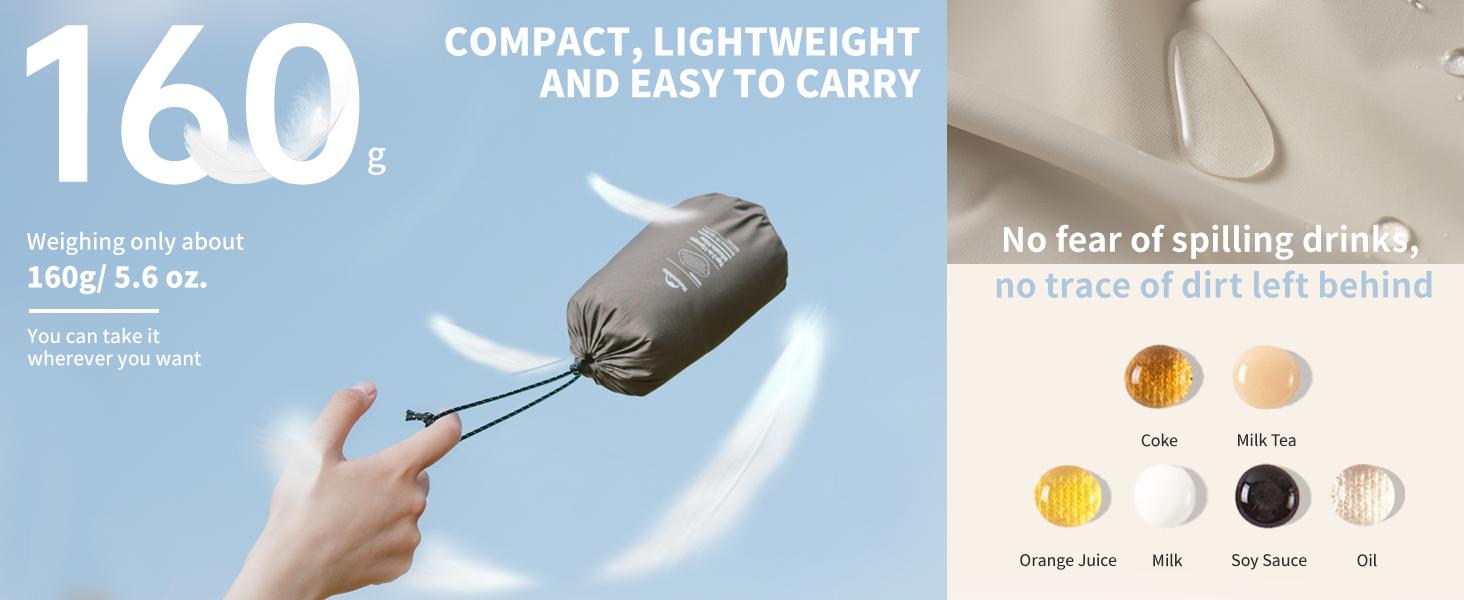 Naturehike 5.7oz Ultralight Inflatable Foam Pillow, Ergonomic Adjustable Travel Camping Pillow for Hiking & Backpacking, Easy-Clean & Compact Design portable Hiking Essentials