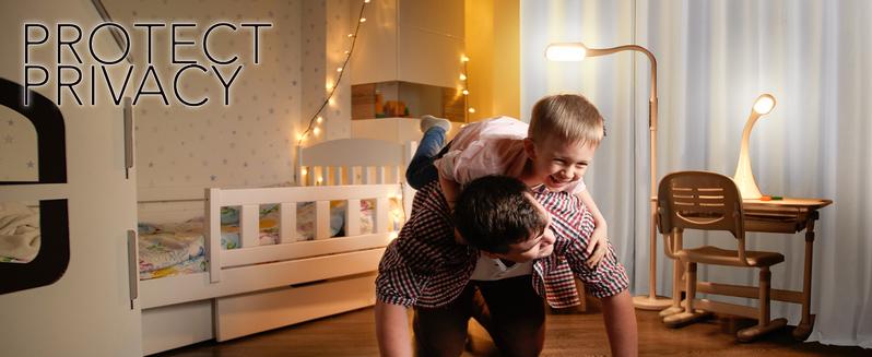 Deconovo Lightweight Total Blackout Curtains(2 Panels) with Grommets Top - Designed With a Light Weight Fabric, Ideal for the Bedroom, Living Room, Kitchen, Patio, Balcony, Hotels and Restaurant