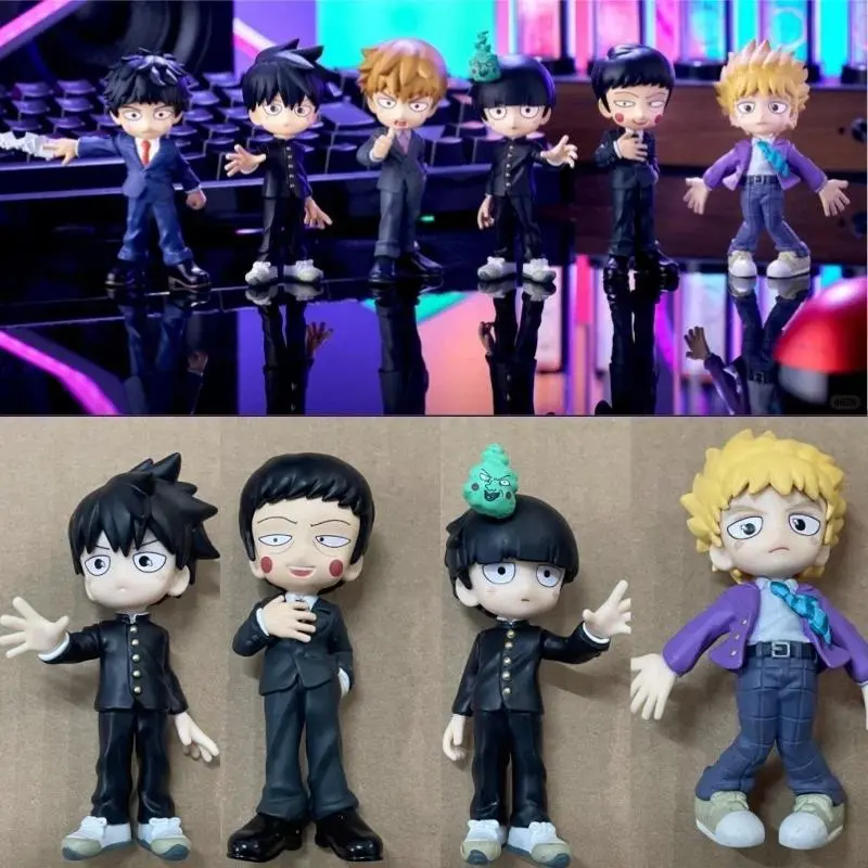 Bushiroad PalVerse Mob Psycho 100 III Authentic Loose Q Style Mini Action Figure Anime Collection Model For Anime Fans In Stock