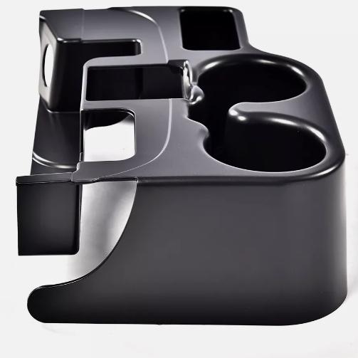 CROSSDESIGN Fit For 2003-2012 Dodge Ram 1500 2500 3500 Matte Black Center Console Cup Holder