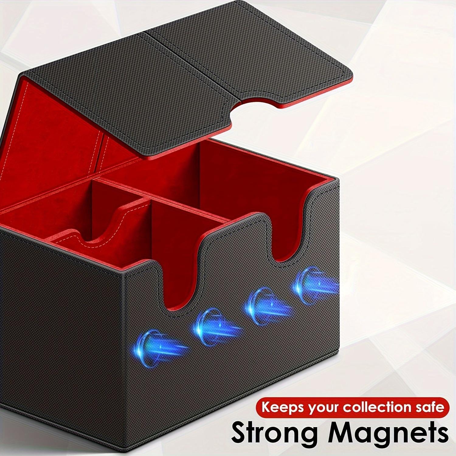 Game Card Storage Box, Tabletop Command Deck Carry Case, Trading Card Holder, Portable Game Card Organizer, Essential Gaming Accessory, Card Hobby Box