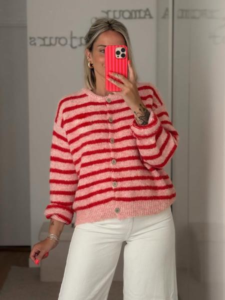 Women's Vintage Striped Cardigan, Casual Daily Wear, Perfect for Dates & Shopping, Ideal for Spring/autumn/winter Seasons Women's Vintage Striped Cardigan, Casual Daily Wear, Perfect for Dates & Shopping, Ideal for Spring/autumn/winter Seasons