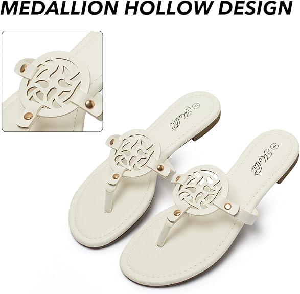 Women's Flat Sandals Flip Flop Thong Sandals Cute Dressy Sandals