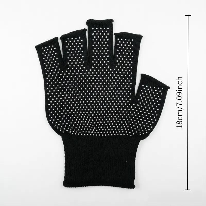 8 Pcs Breathable Half-Finger Fitness Gloves, Anti-Slip Cycling Gloves, Washable Multi-Sport Gloves for Biking, Hiking, Gym, Fitness Accessories