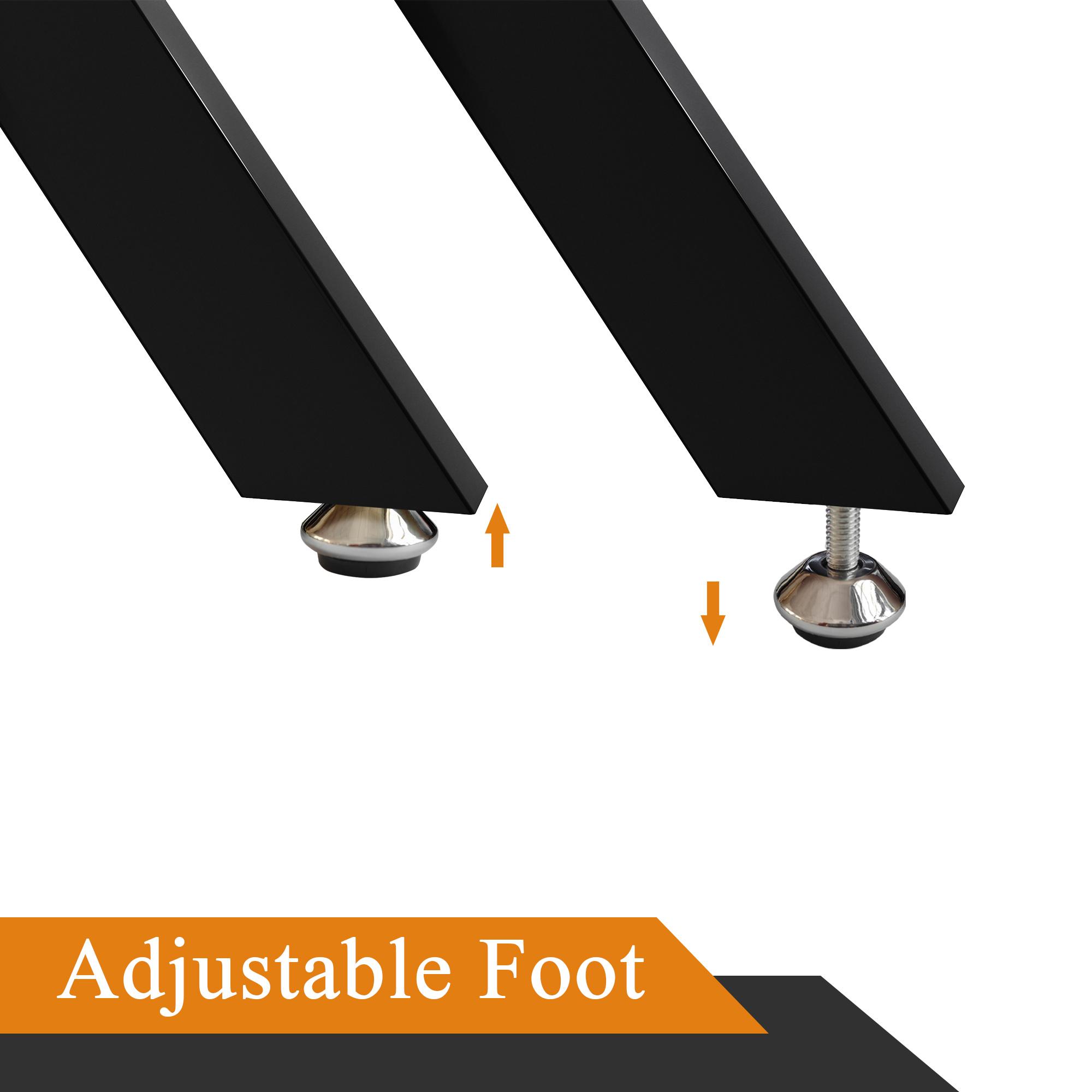 2-Piece Square Tempered Glass Side Table | 17.72" Clear End Tables set of 2 with Golden/Black/Silver Legs for Sofa/Bedroom