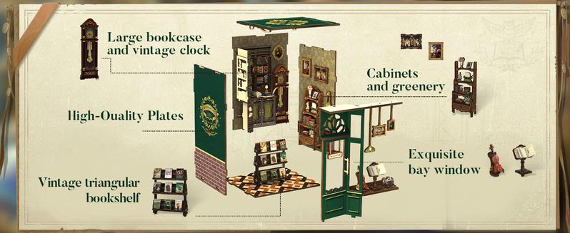 CUTEBEE OWL BOOKSTORE DIY Book Nook Kit with LED Lights Wooden Miniature Bookcase & Dollhouse Decor Handmade Craft Holiday Gift Black Friday Deal - Building Blocks Set