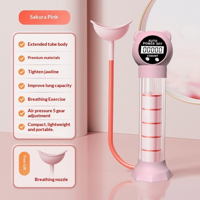 Adjustable Resistance Abdominal Breathing Trainer, Home Workout Equipment, Lung Capacity Trainer, Core and Waistline Training Gear