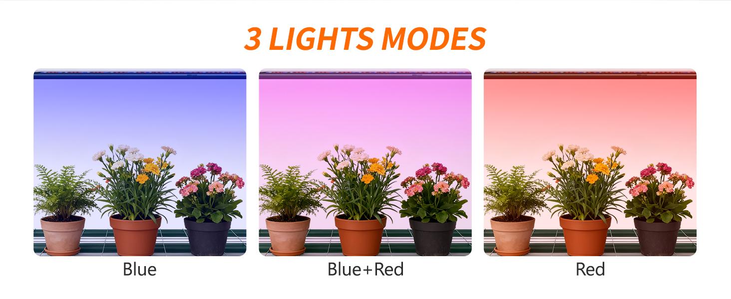 Lilypelle Indoor Mini Greenhouse with Grow Lights, 4/5 Tier Plant Shelf with Zippered PVC Cover, Seed Starting Rack with 3 Light Modes, 10 Brightness Levels & Timer Function