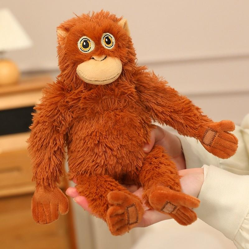 40 cm / 60 cm Punch Little Monkey “Mom” Plush Toy—a soft and fluffy stuffed animal perfect for home decor, car decorations, wedding season, children’s birthday gifts, and Mother’s Day gifts.