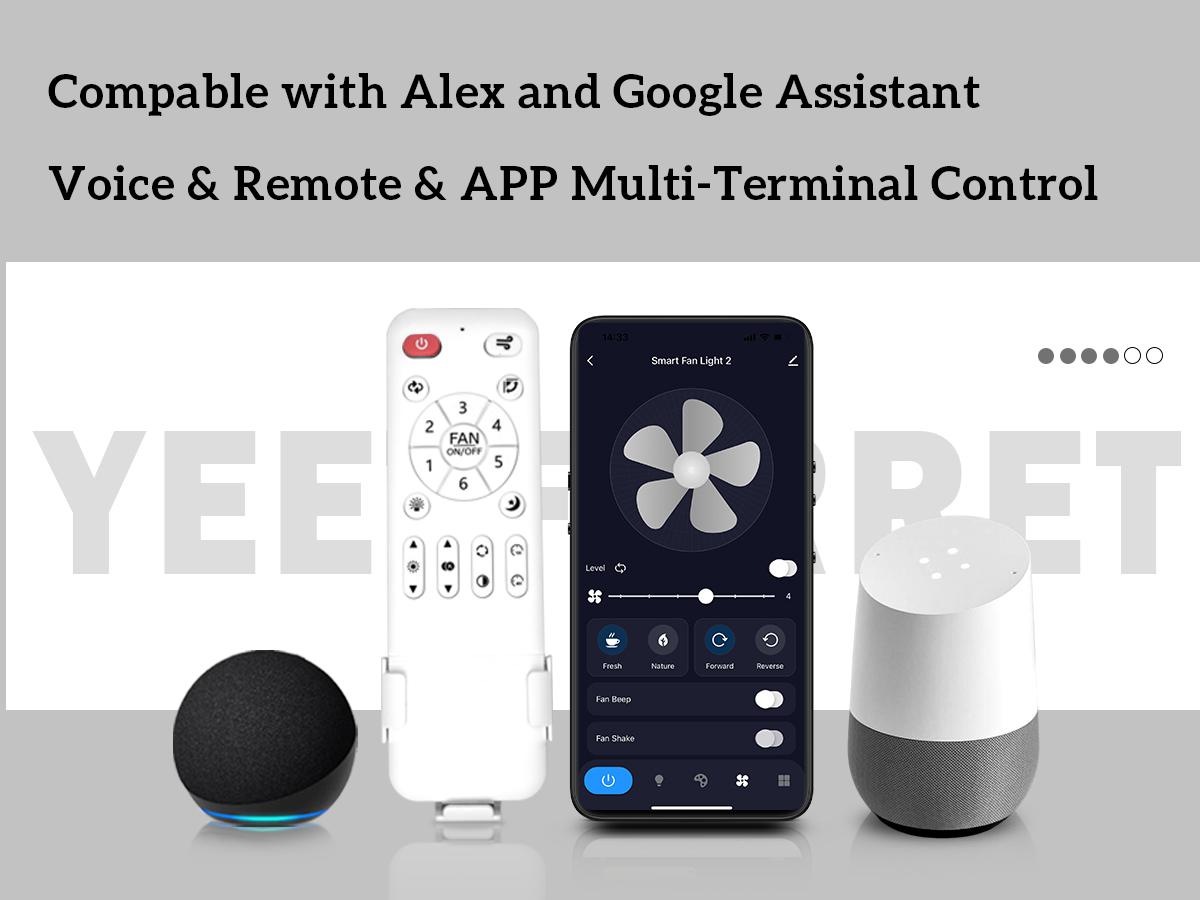 BaySquirrel Ceiling Fans with Lights, Flush Mount Modern Ceiling Fan and App & Remote Control, 19" LED Dimmable 6 Speeds Summer Gift Dealsforyoudays BaySquirrel Ceiling Fans with Lights, Flush Mount Modern Ceiling Fan and App & Remote Control, 19" LED Dimmable 6 Speeds Summer Gift Dealsforyoudays