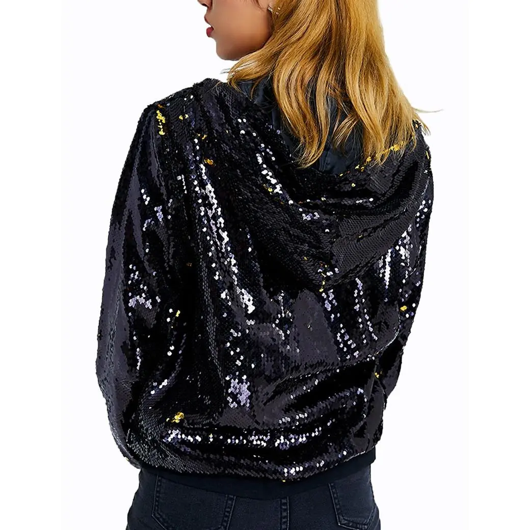 Black gold hood