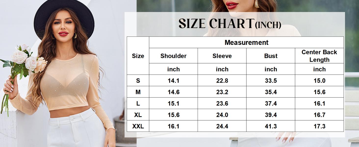 Avidlove Womens Sparkly Rhinestone Mesh Top Long Sleeve Sheer Shirt Crewneck Glitter Tops See Through Crop Top Avidlove Womens Sparkly Rhinestone Mesh Top Long Sleeve Sheer Shirt Crewneck Glitter Tops See Through Crop Top