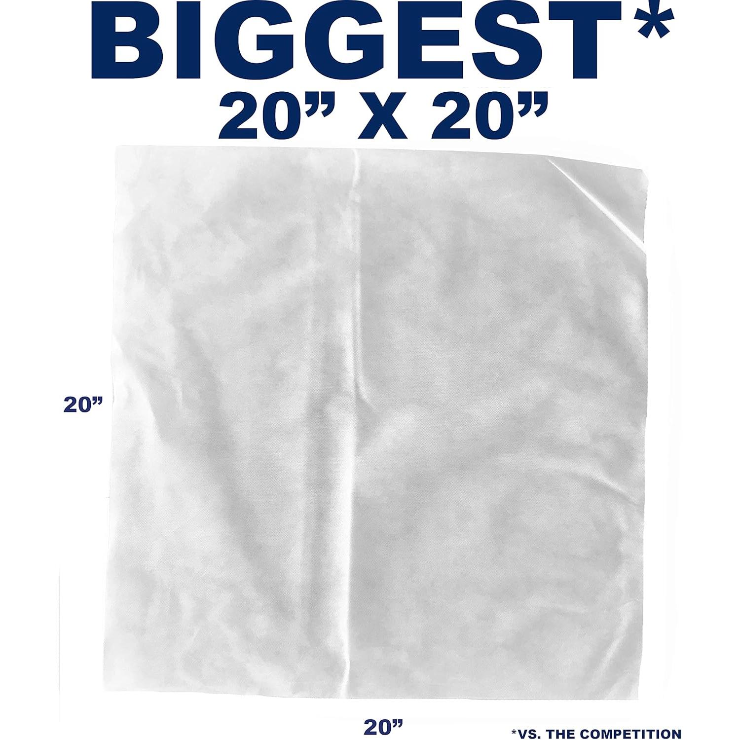 (50 Pack) Commercial Cold Brew Coffee Filters, 20" x 20" For 5-Gallon Commercial Model Cold Brew Coffee Makers and Systems