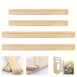 Solid Wood DIY Diamond Painting Frame Set with Hanging Hardware - Ideal for Canvas Art and Home Decoration, Diamond Painting Accessorie