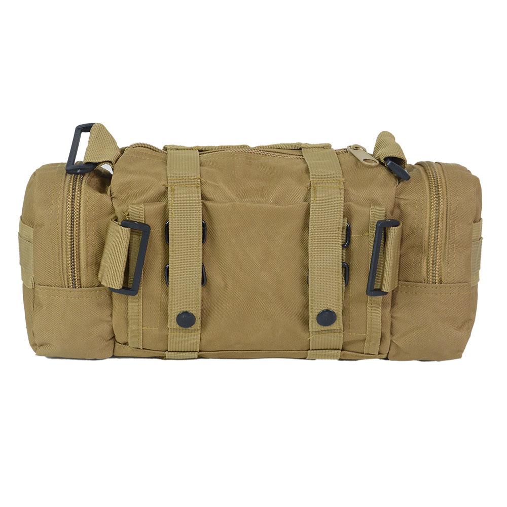 Sports Outdoor Camouflage Cycling Photography Tactical Magic 3P Attack Waist Bag with Zip  Bag for Sports Use t Wizard Castle Sling Bag outdoor sport travel Men's Crossbody Bag with Skull Design tactical pack Adjustable Waist Fanny Pack travel  on  bags