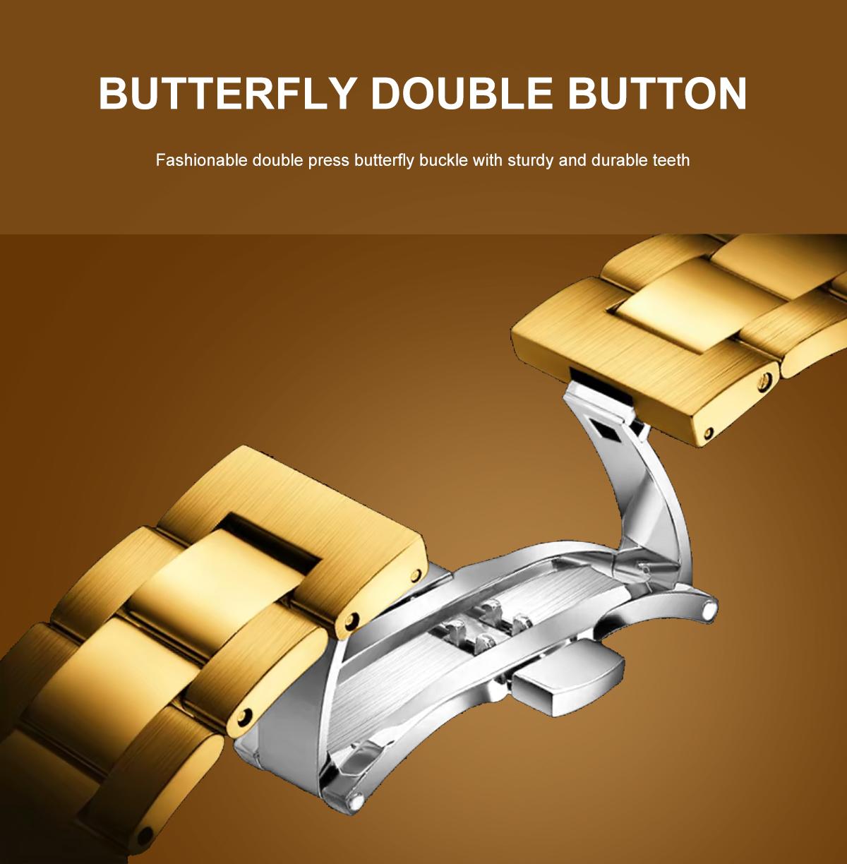 Ferhmen Men's Luxury Business Watch | Round Dial Mechanical-Quartz Timepiece | Stylish Dress Watch for Parties & Daily Wear | Premium Gift Box | Best Birthday Gift for Men 2026