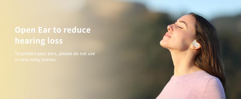 Hy-T26 X15 Pro Hanging Earphone Wireless Bluetooth 5.4, Wireless Earbuds Bluetooth Headphones, Stereo Noise Reduction High Sound Quality Ear Headphones