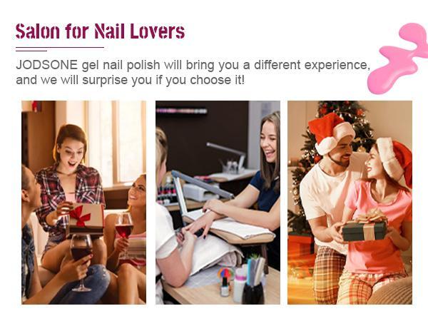 JODSONE Gel Nail Polish Kit with U V Light 35 PCS Classic Black and White Nude and Blue Purple Gel Polish Set with Manicure Tools Suitable for All Seasons Perfect Gifts for Manicure Lover