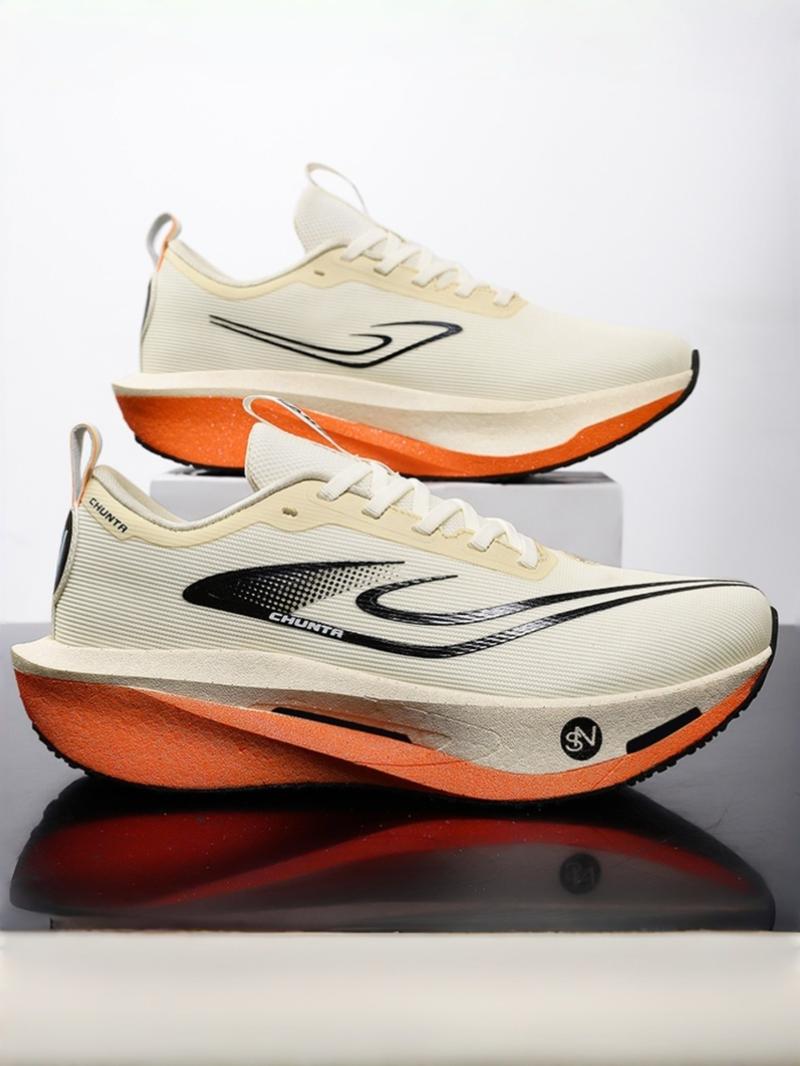 Unisex Flywing 5th Gen Carbon Board Running Shoes, High-Energy Bounce, Curved Accelerate Anti-Slip Sole, Breathable Cushioning, Road Running Shoes