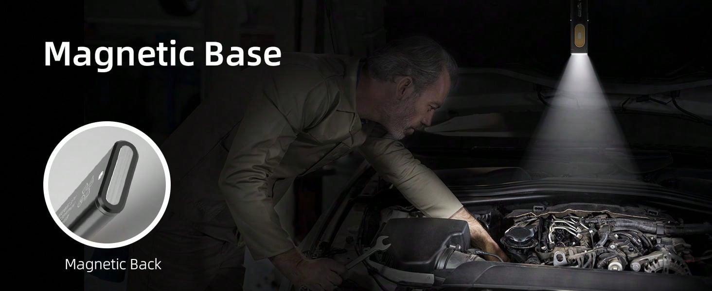 【Holiday Haul】WARSUN Compact Multi-Mode Pocket LED Flashlight 675LM USB-C Rechargeable IPX4 Dual Material Red Blue Strobe for Everyday Carry Travel Durable High Lumens