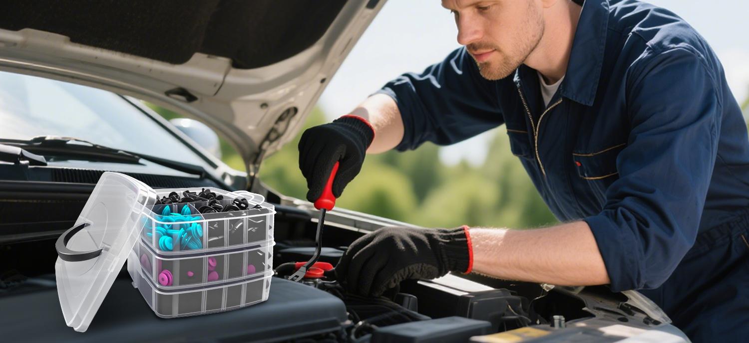 725&100PCS car clips,Push-On Retainer Clips and Snap Fasteners, Bumper Clips, Plastic Rivets, Racks and Pinions, 10 Cable Ties, and A Fastener Remover for Toyota, GM, Ford, Honda, Acura, and Chrysler. Automotive Vehicle Replacement 725&100PCS car clips,Push-On Retainer Clips and Snap Fasteners, Bumper Clips, Plastic Rivets, Racks and Pinions, 10 Cable Ties, and A Fastener Remover for Toyota, GM, Ford, Honda, Acura, and Chrysler. Automotive Vehicle Replacement