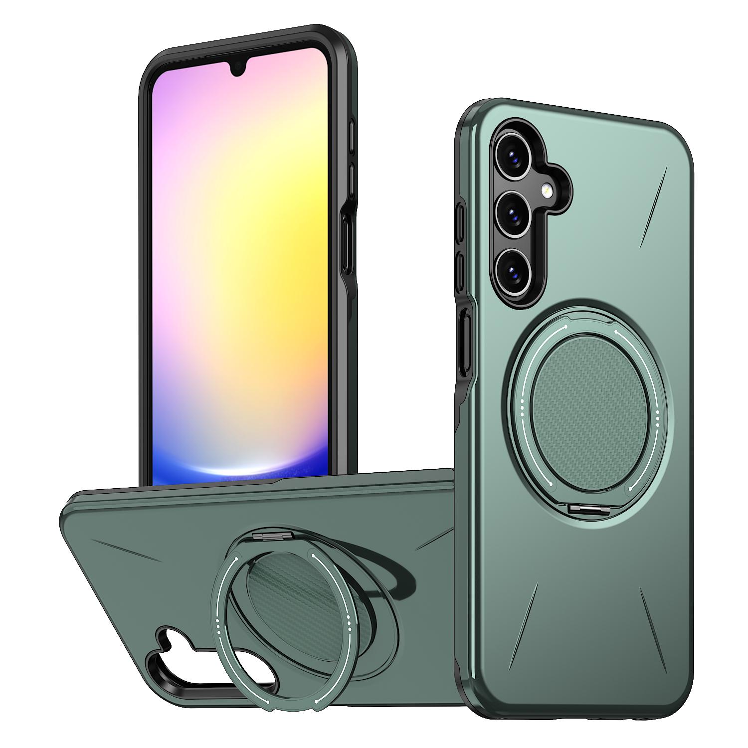 Magnetic Charging Phone Case for A25 5g, Protective Stand Holder, Durable Design, Perfect Fit, Essential Accessory for Daily Use