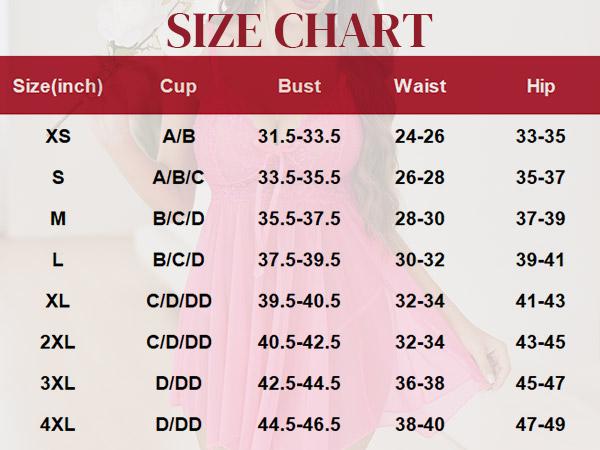 Avidlove Women Hot Lingerie Lace Mesh Nightgown Chemise Boudoir Nighty Sleepwear