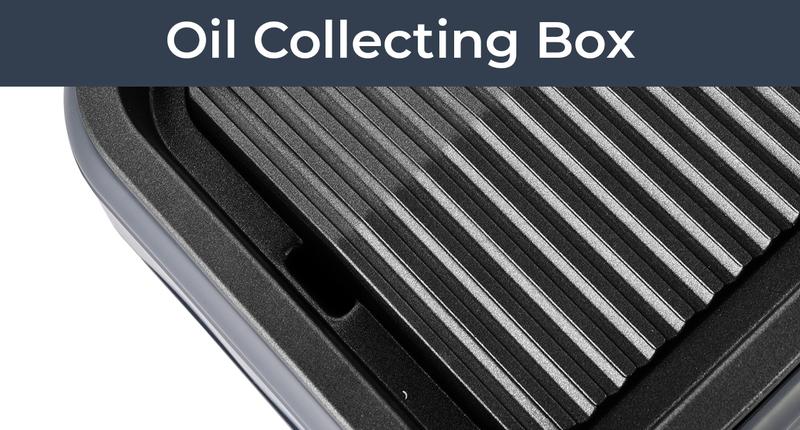 Pukomc 2-in-1 Electric Grill: Reversible non-stick grill/griddle, adjustable temp, detachable & dishwasher-safe. 1500W, stainless steel, drip tray, separate temp control.