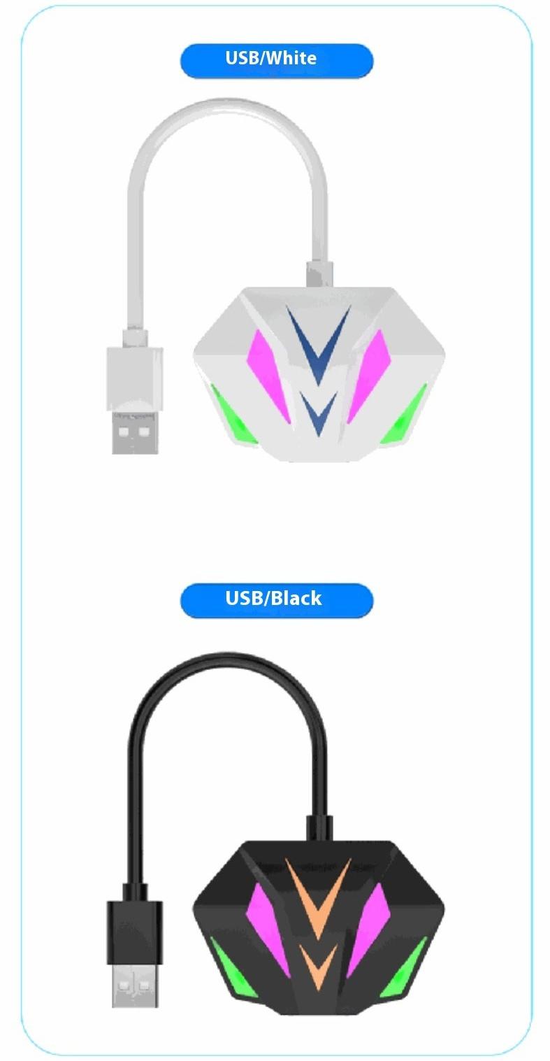 USB/Type-C wired network card to RJ45 network port 100G bandwidth computer external network port expansion converter, high-speed 100 to 1000G wired external RGB external hard drive, free Ethernet card converter