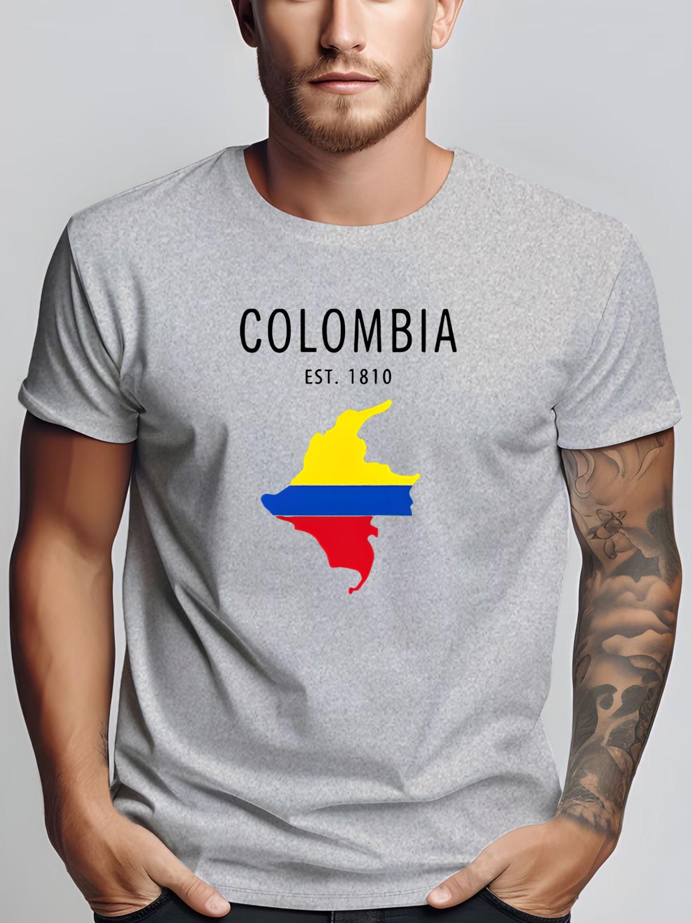 Men's Summer Micro-Stretch Comfort Round Neck Printed T-Shirt, Fashionable Trendy Wear, Best Choice for Men, Casual Stylish Tee