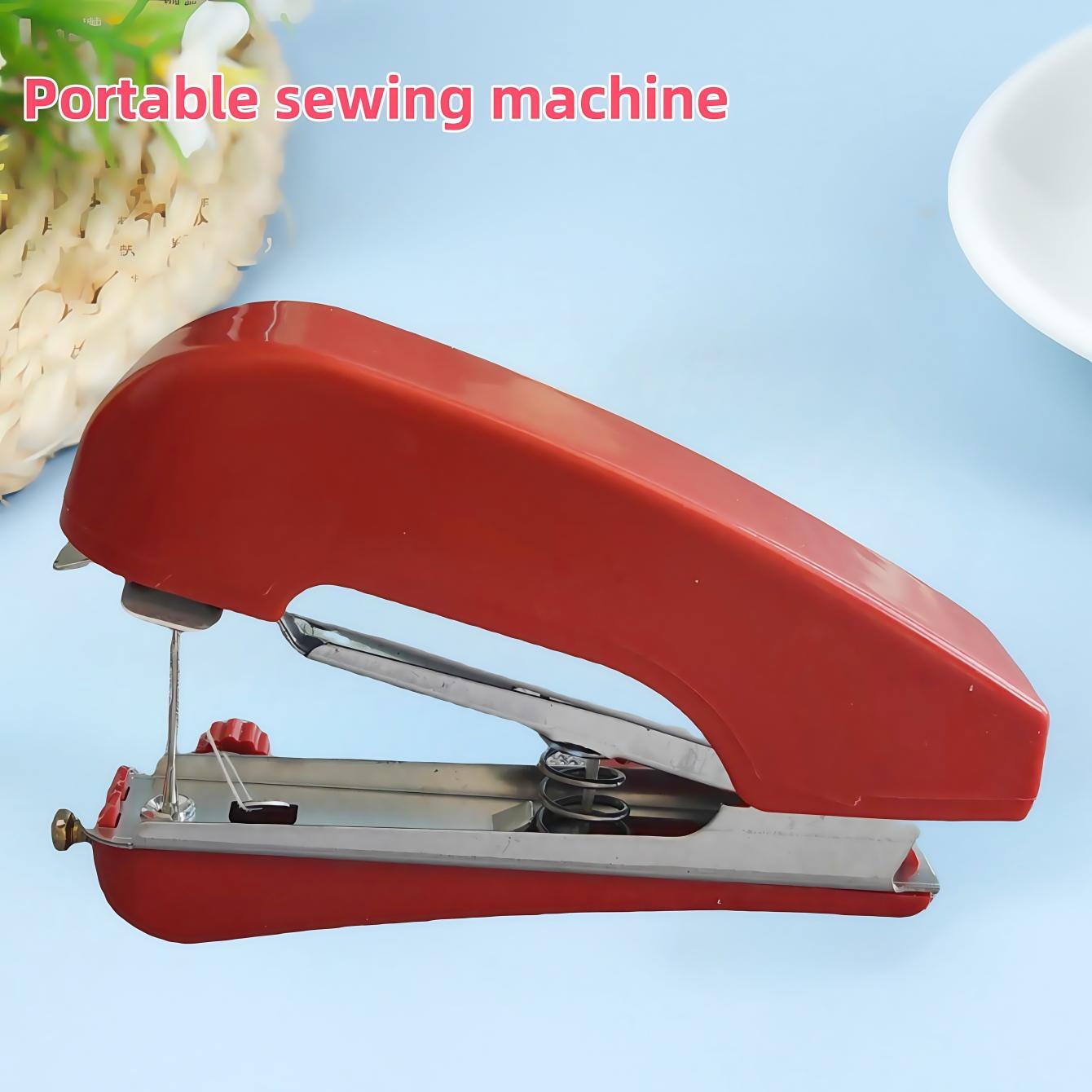 Portable Handheld Sewing Machine, Mini Home Use, Simple Operation, Ideal for Repairing Clothes, Skirts, Pants, and More