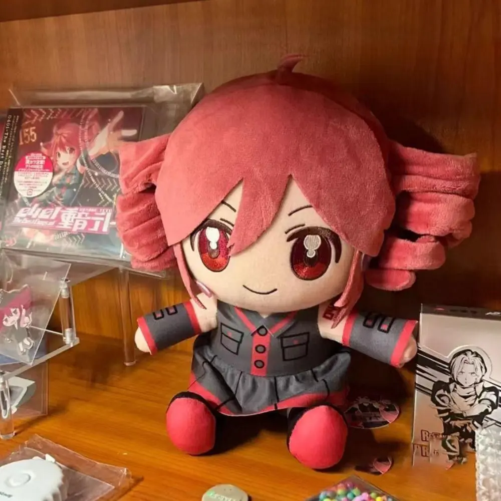 2026 Hot selling toys Anime Peripherals Kasane Teto Plush Soft Pillow Home Decor Plushie Diva Vtuber Kawaii 20cm Stuffed Teto Toy Children Adults Internet-famous toy