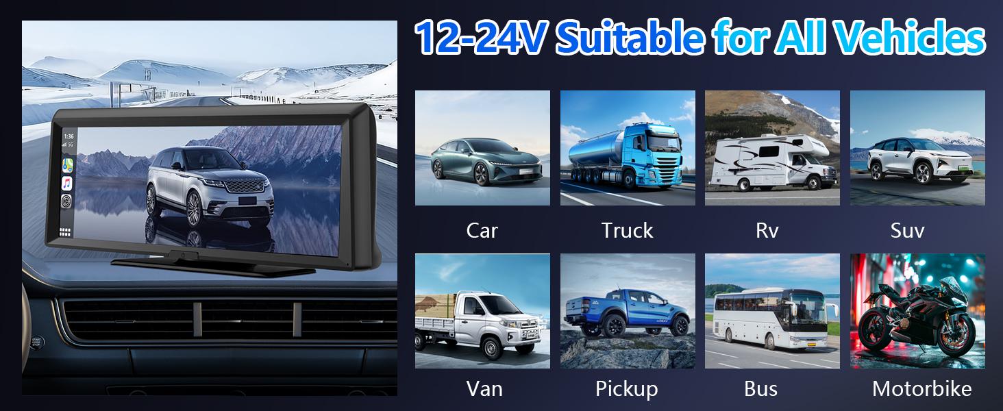 【Hieha】2026 Top-Rated Carplay Dash Cam:Updated 8.14" Portable Touchscreen with Wireless Carplay, Android Auto, 1080P Backup, and 2K Front Camera — Complete GPS Navigation System Carplay for Any Car Carplay Screen Big Screen Carplay 【Hieha】2026 Top-Rated Carplay Dash Cam:Updated 8.14" Portable Touchscreen with Wireless Carplay, Android Auto, 1080P Backup, and 2K Front Camera — Complete GPS Navigation System Carplay for Any Car Carplay Screen Big Screen Carplay