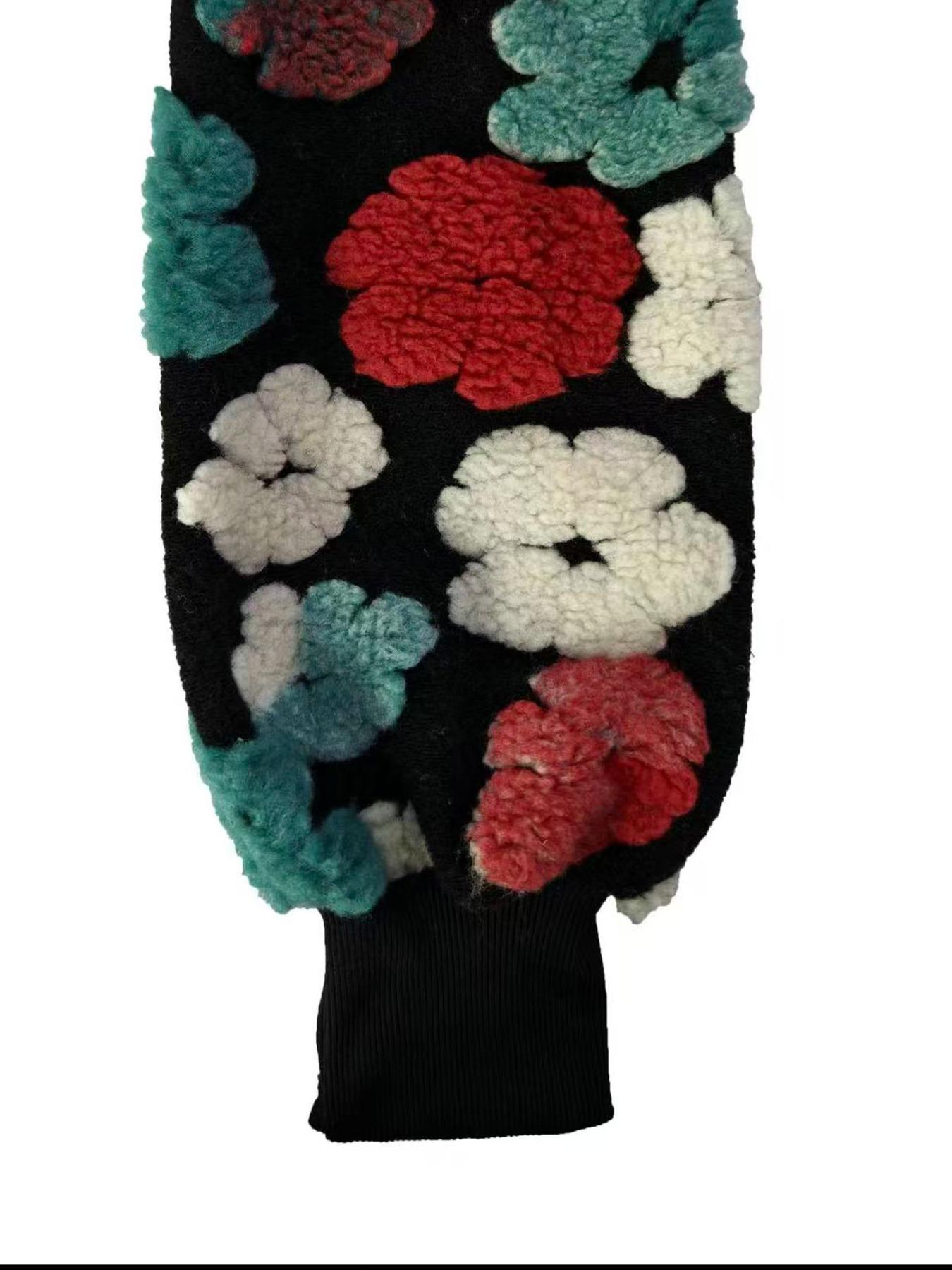 【Plus Size】1 Piece Women's Floral Jacquard Button Front Jacket, CasualLong Sleeve Round Neck Outerwear for Daily Wear,Ladies Clothes for Al Seasons,80s Fashion, Jacketsfor Women,Womenswear,Adjustable Everyday, Coats