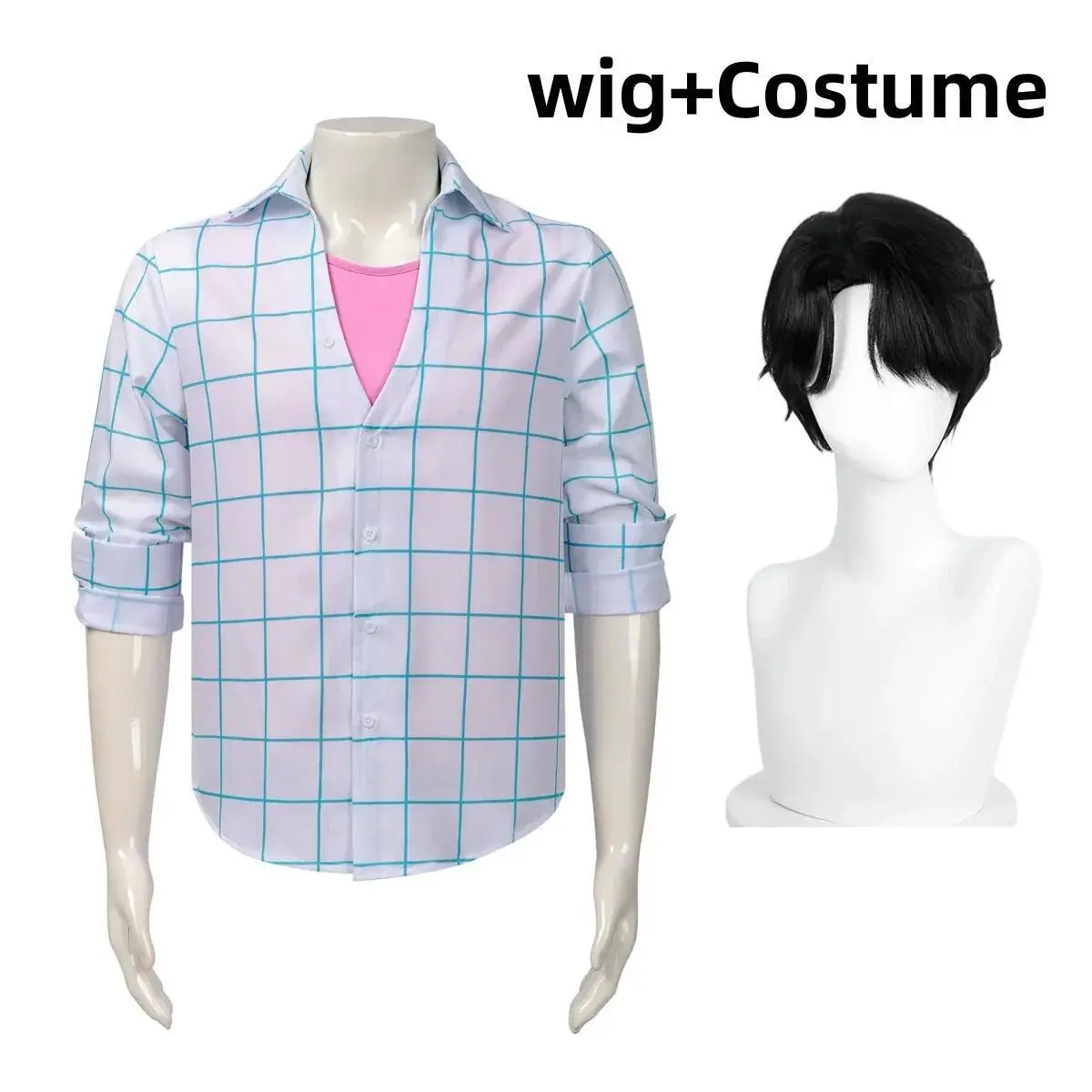 suit wig