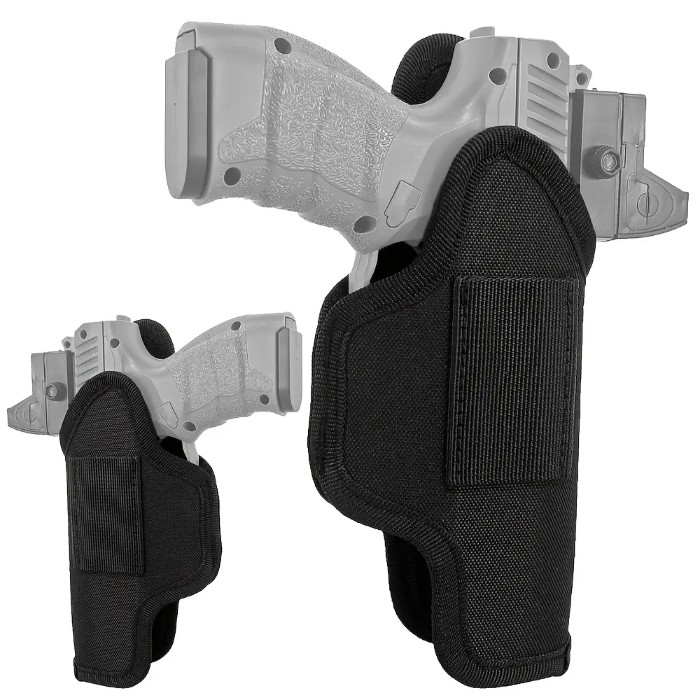 Ambidextrous Gun Holsters IWB/OWB 9mm Pistol Holsters Universal Holster Optics Cut Fit for 1911 Glock 43X /43X mos/ G17/19 Gen3-5, Sig P365/ P365X & P320 M18/ M17, Hellcat, Taurus G2C/ G3C, Springfield Hellcat Pro, w/Optic Cut Conceal Carry Holster