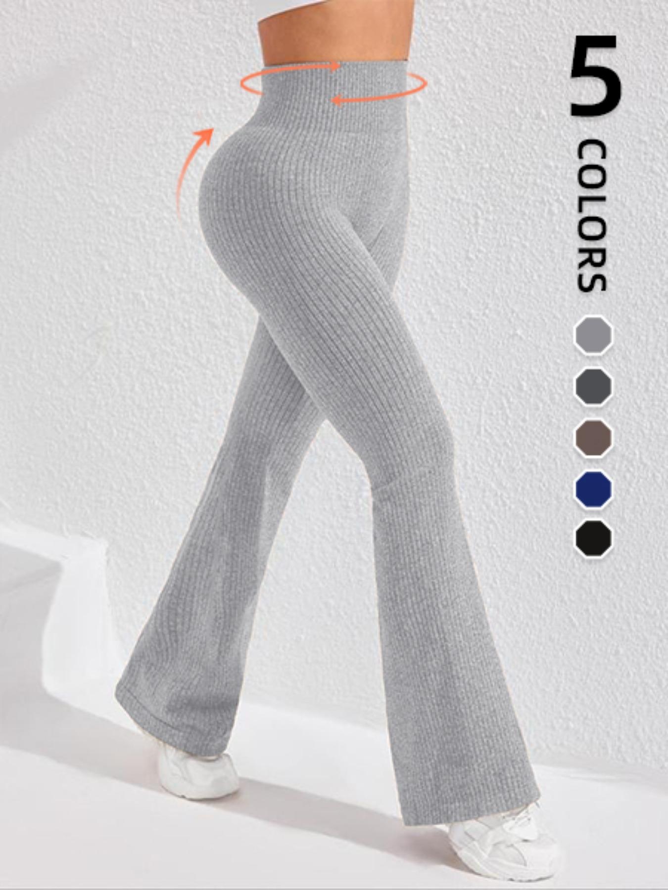 Women's Sporty, Casual Comfortable Breathable Tight Fit Pants, Skinny Yoga Bottoms, Ideal for Yoga Gym Running, All-Season Women's Sports Wear