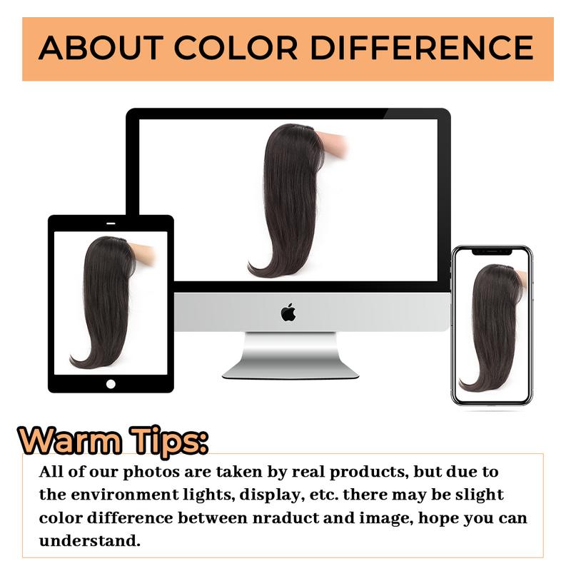 [AISI HAIR]Hair Topper Clip 24inch 3D 360° Cover Hair Toppers for Women with Thinning Hair Easy to Wear Fluffy Toppers Hair Pieces for Women with 3 anti-slip clips Many Colors