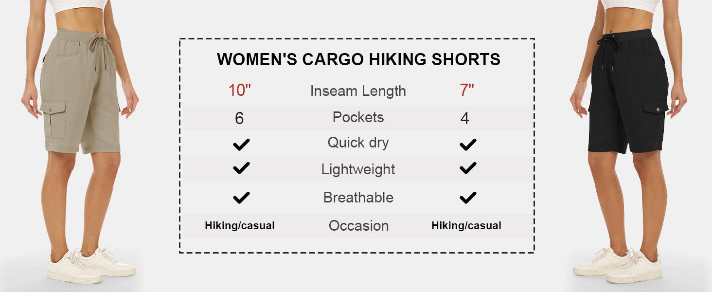 Women's lightweight quick-drying outdoor shorts