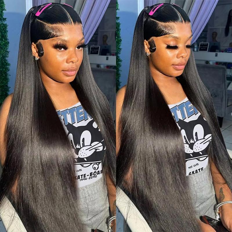 Bling Hair 30 34 Inch Bone Straight 13x4 13x6 360 Lace Front Wigs Hd Transparent Lace Frontal Wig Brazilian Human Hair Lace Wigs For Women