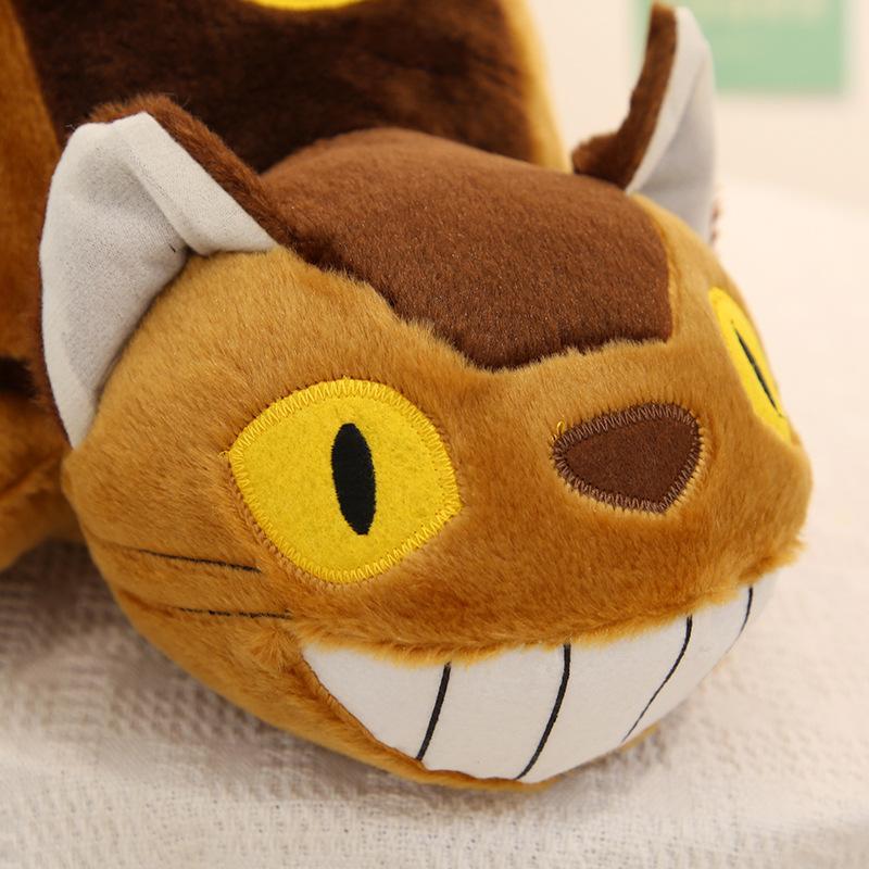 Hot 30-40cm Animation Bus Totoro Anime Peripheral Doll Soft Plush Animal Toys Stuffed Totoro Bus Kids Xmas Birthday Gift