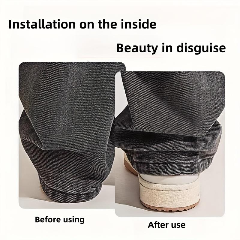 Invisible Pants Clips, Seamless Button Design, Anti-Slip & Non-Binding, Durable Plastic, Easy Installation, Closet Must-Have, Travel Essential, Adjustable Buttons