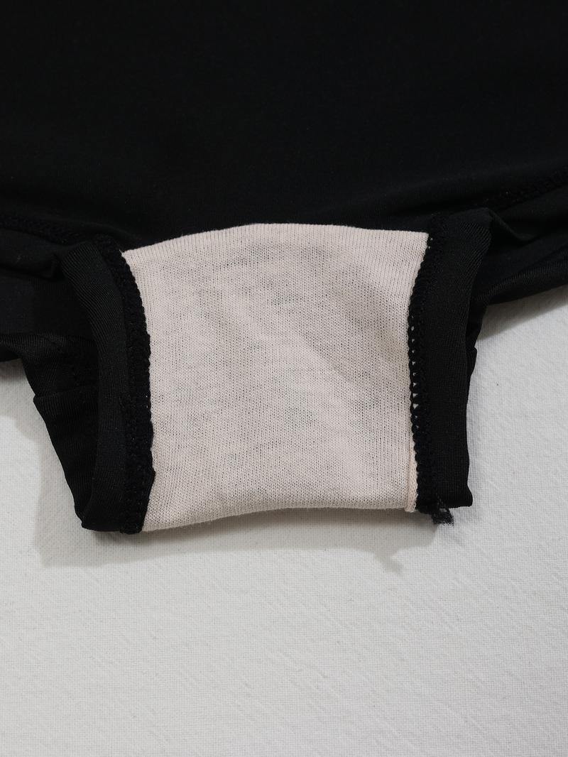 Women's Letter Tape Boxer Brief, Soft Comfy Breathable Panty for Daily Wear, Underwear for All Seasons