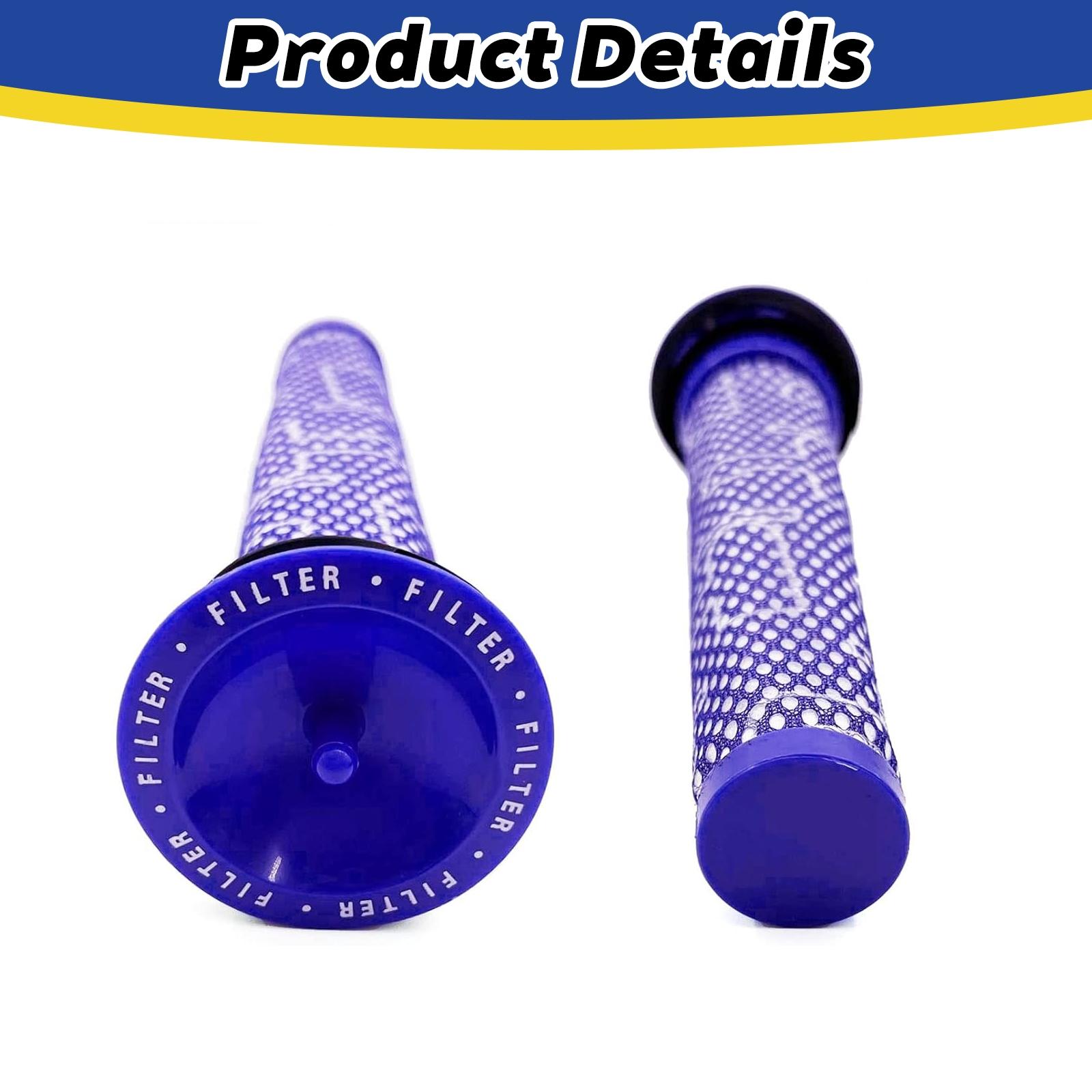 Dyson V7/v8 Vacuum Cleaner Replacement Parts Set, Hepa Filter & Pre/post Filters Compatible with Animal/absolute Models