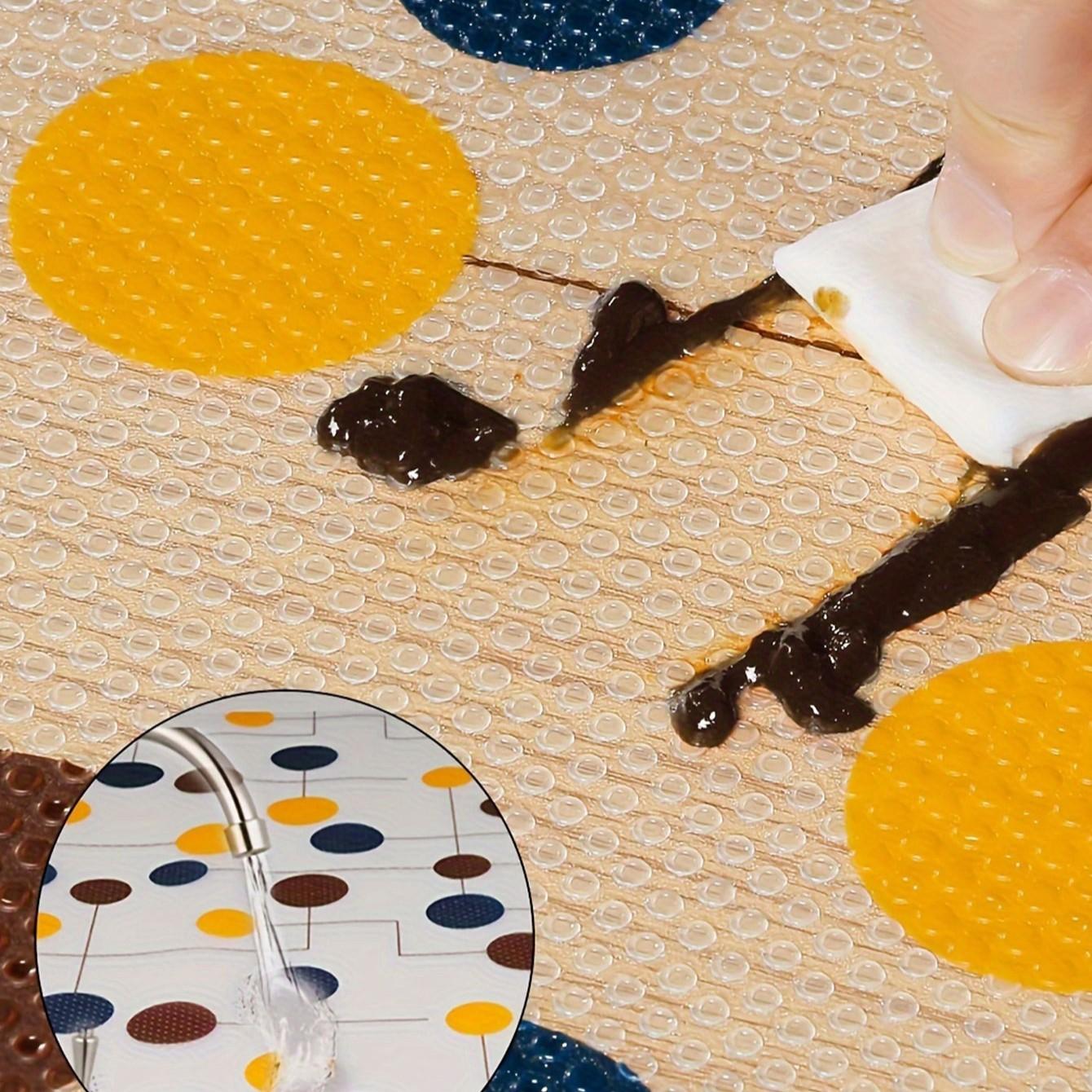 Advanced Non-Stick Cabinet and Drawer Lining, Waterproof Shelf Paper, Modern Pattern, Durable Eva, Kitchen Use, High-Quality Shelving Liner